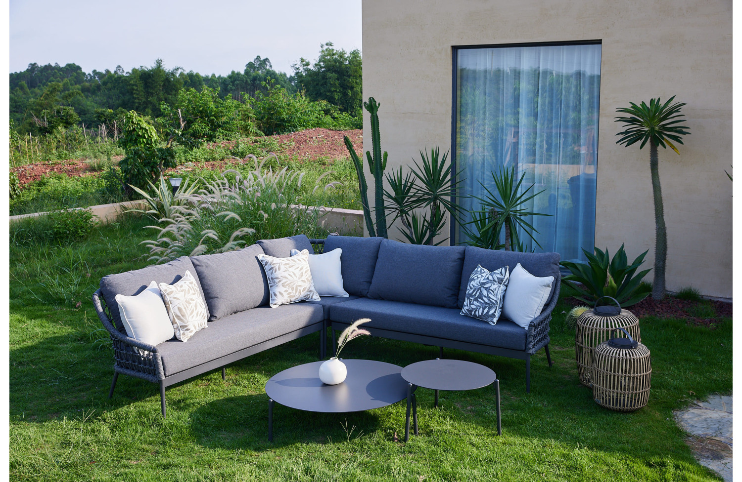 Кутовий комплект (з подушками) SUNART SUN 63G SUN 64G SUN 65G SUN 66G / ANTHRACITE