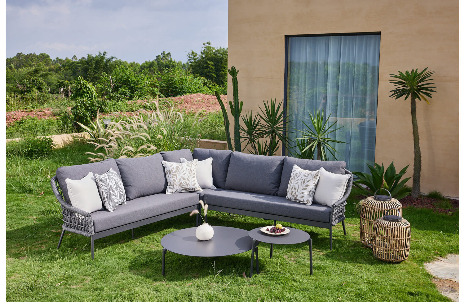 Кутовий комплект (з подушками) SUNART SUN 63G SUN 64G SUN 65G SUN 66G / ANTHRACITE