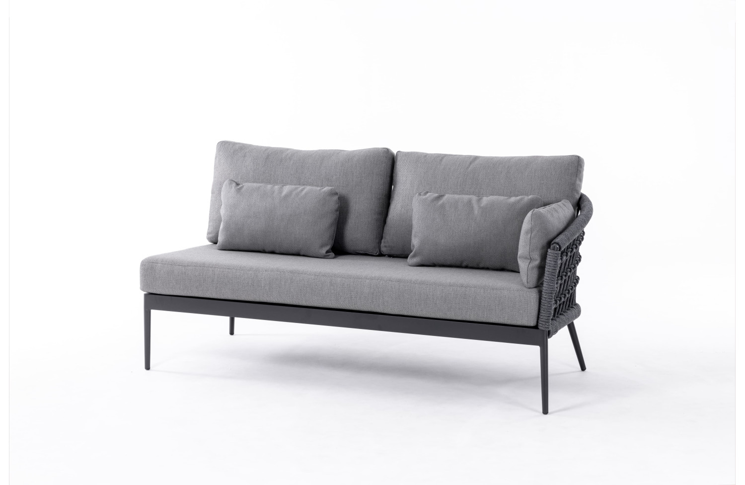 Zestaw narożny dla 5 osób (z poduszkami) SUNART SUN 22G SUN 23G SUN 24G SUN 25G / ANTHRACITE