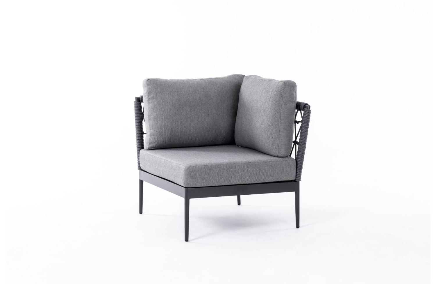 Zestaw narożny dla 5 osób (z poduszkami) SUNART SUN 22G SUN 23G SUN 24G SUN 25G / ANTHRACITE