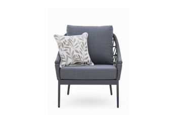 Lounge Armchair (with cushions) SUNART SUN 54G / ANTHRACITE