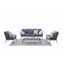 Lounge Armchair (with cushions) SUNART SUN 54G / ANTHRACITE