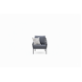 Lounge Armchair (with cushions) SUNART SUN 54G / ANTHRACITE