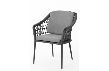 Dining Armchair (with cuhions) SUNART SUN 57G / ANTHRACITE