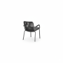 Dining Armchair (with cushions) SUNART SUN 49G / ANTHRACITE