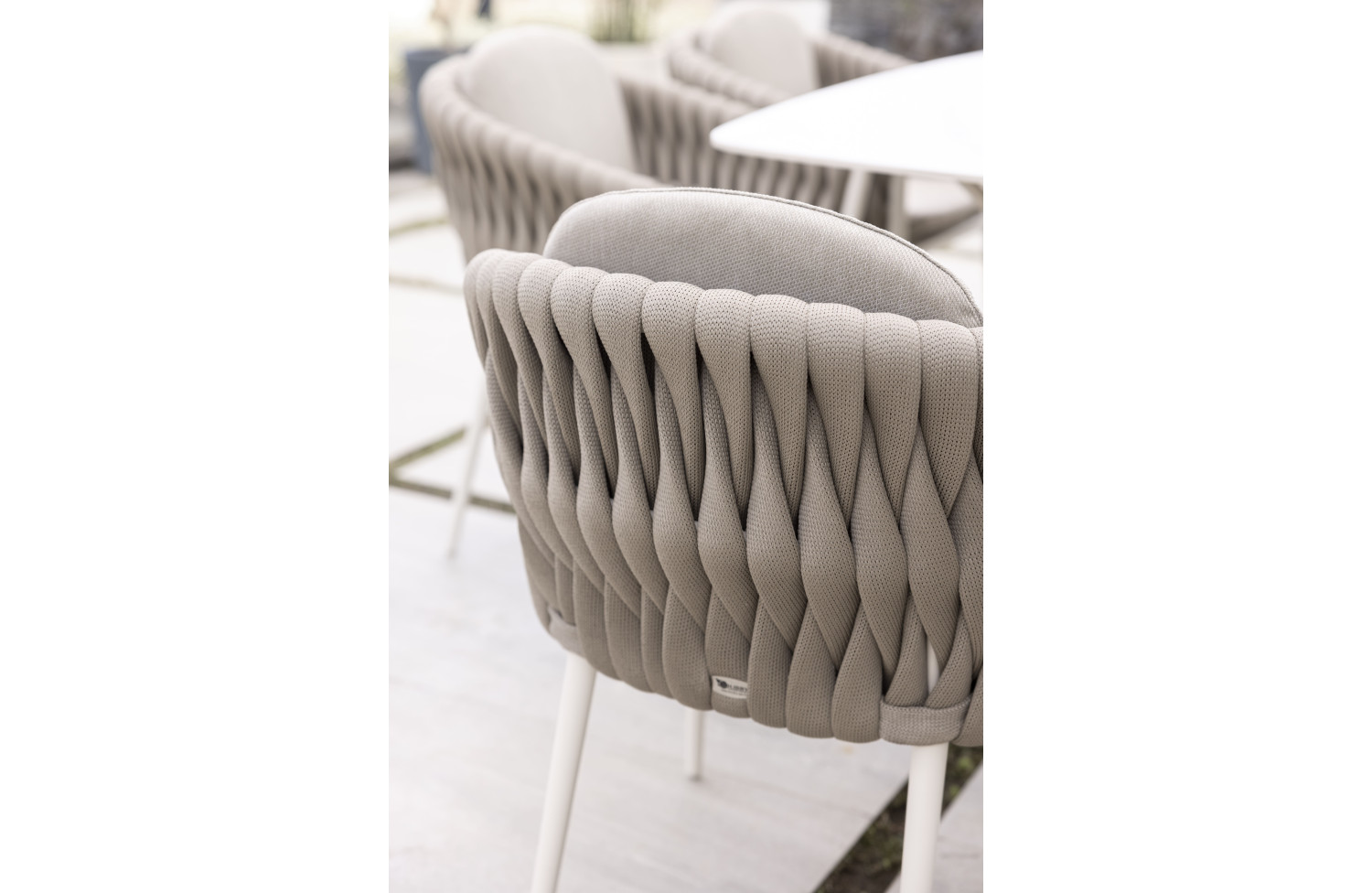 Стілець з підлокітн. (з подушками) SUNART SUN 28T / TAUPE