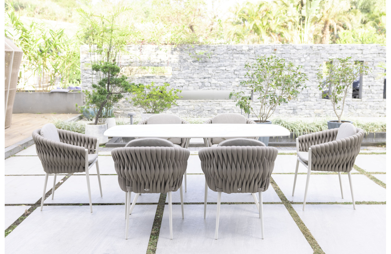 Стілець з підлокітн. (з подушками) SUNART SUN 28T / TAUPE