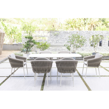 Стілець з підлокітн. (з подушками) SUNART SUN 28T / TAUPE