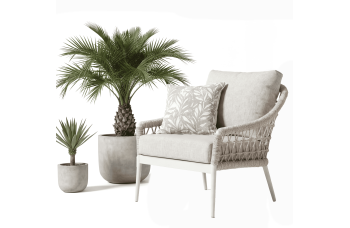 Крісло (з подушками) SUNART SUN 54T / TAUPE