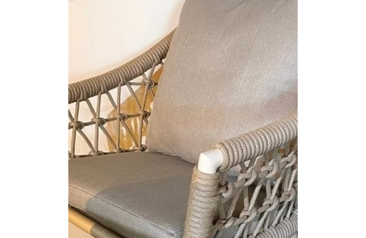 Стілець з підлокітниками (з подушками) SUNART SUN 57T / TAUPE