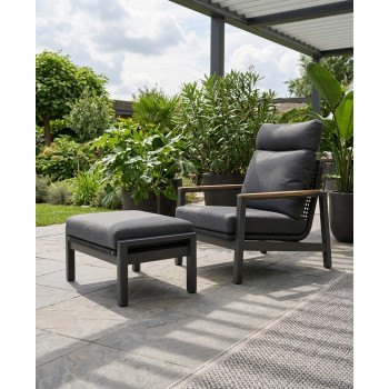 Пуф (з подушками) SUNART REYNE SUN 85G / ANTHRACITE