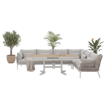 Кутовий комплект (з подушками) SUNART SUN 63T SUN 64T SUN 65T SUN 66T / TAUPE