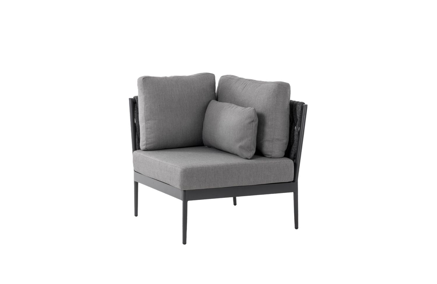 Кутовий комплект (з подушками) SUNART SUN 22BW SUN 23BW SUN 24BW SUN 25BW / ANTHRACITE