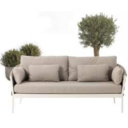 Sofa 2-osobowa (z poduszkami) SUNART SUN 27T / TAUPE Sofa 2-osobowa (z poduszkami) SUNART SUN 27T / TAUPE