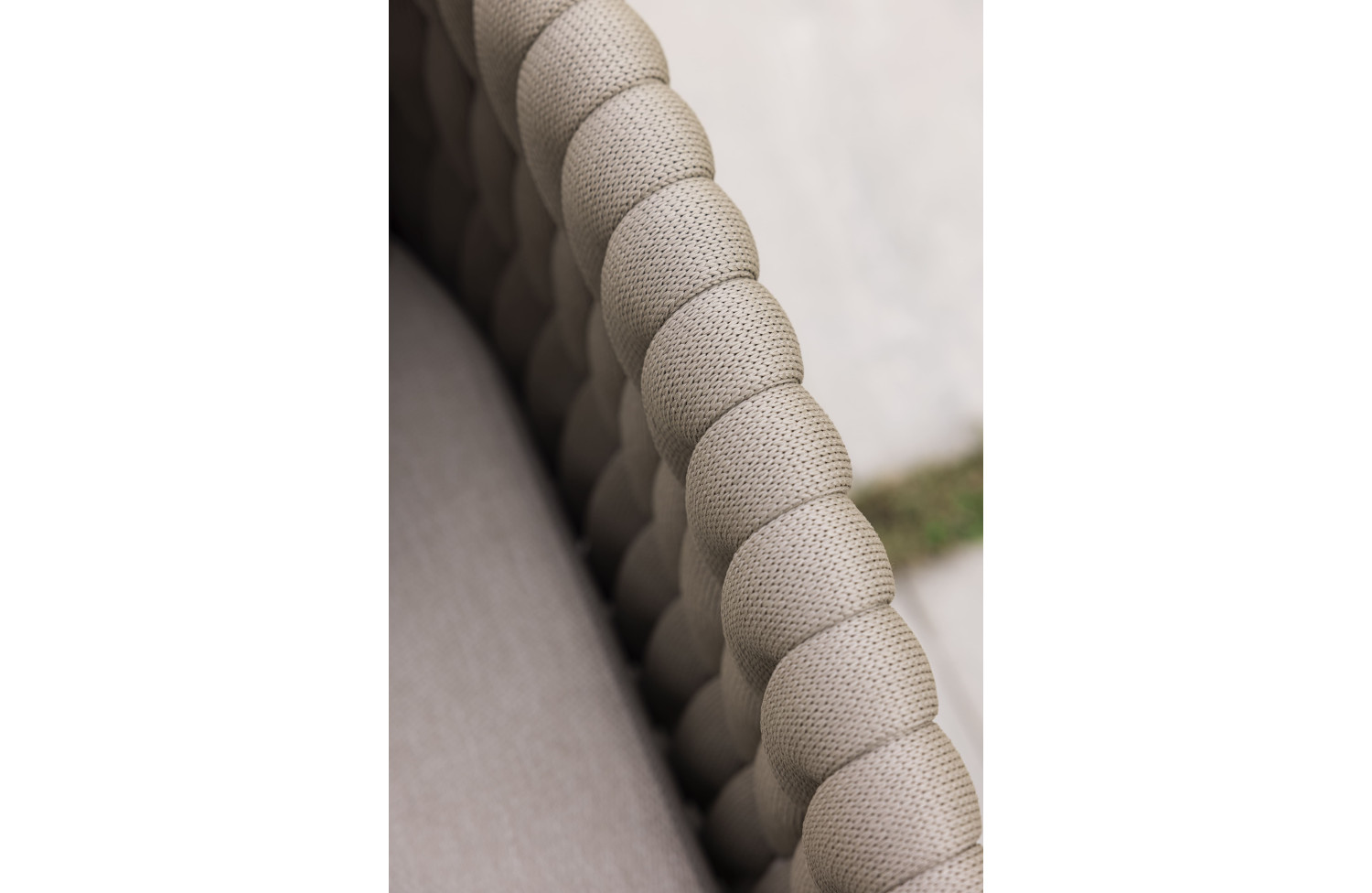 Sofa 3-osobowa (z poduszkami) SUNART TAUPE SUN 62T / TAUPE