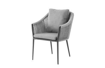 Dining Armchair (with cushions) SUNART SUN 57S / ANTHRACITE