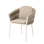 Dining Armchair (with cushions) SUNART SUN 28T / TAUPE
