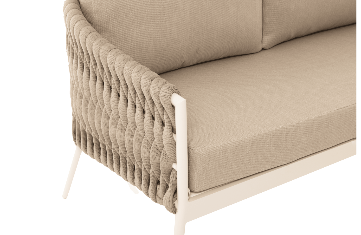 3-Seater Sofa (with cushions) SUNART SUN 62T / TAUPE