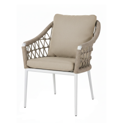Dining Armchair (with cuhions) SUNART SUN 57T / TAUPE