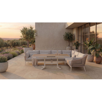 Coner set (with cushison) SUNART SUN 63T SUN 64T SUN 65T SUN 66T / TAUPE