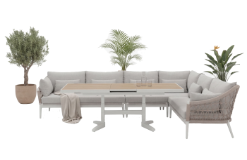 Coner set (with cushison) SUNART SUN 63T SUN 64T SUN 65T SUN 66T / TAUPE