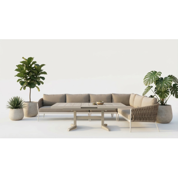 Coner set (with cushison) SUNART SUN 22T SUN 23T SUN 24T SUN 25T / TAUPE