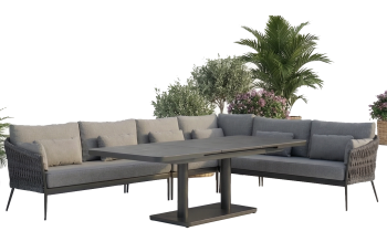 Coner set (with cushison) SUNART SUN 22BW SUN 23BW SUN 24BW SUN 25BW / ANTHRACITE