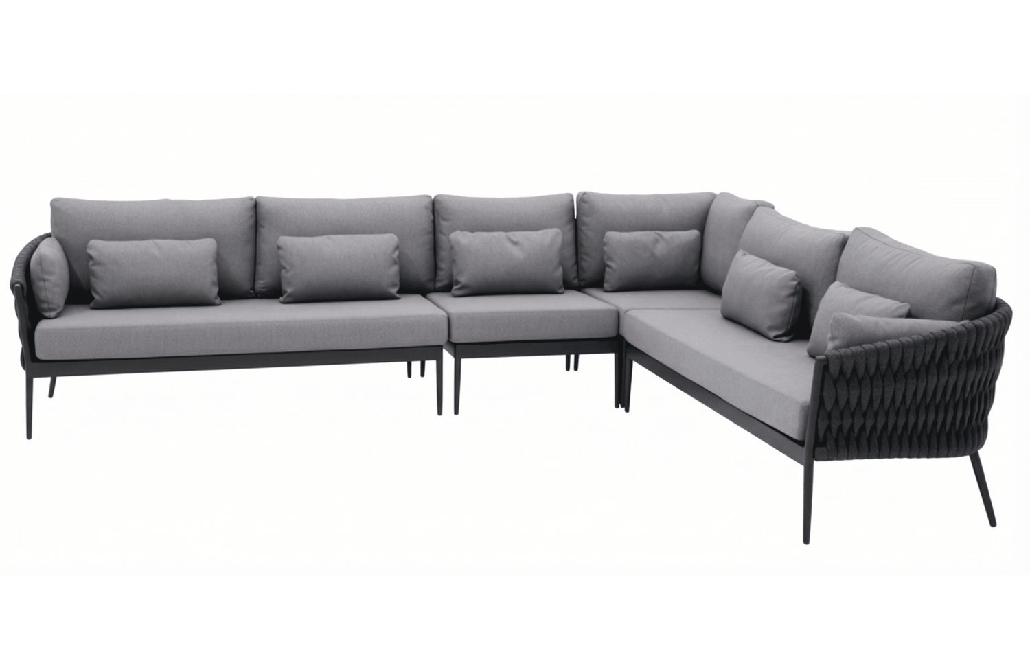 Coner set (with cushison) SUNART SUN 22BW SUN 23BW SUN 24BW SUN 25BW / ANTHRACITE