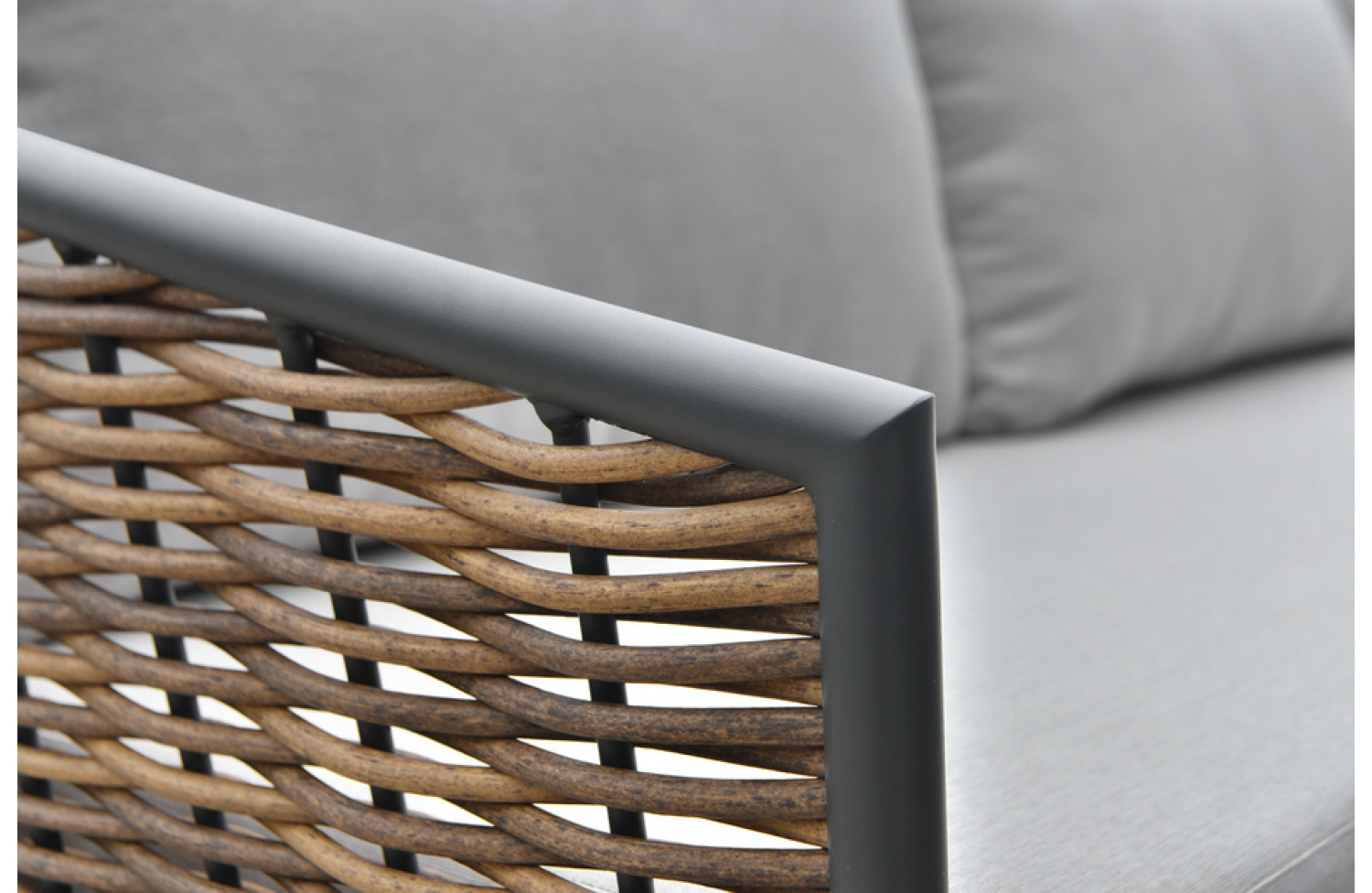 Coner set (with cushison) SUNART SUN 22N SUN 23N SUN 24N SUN 25N / ANTHRACITE + NATURAL