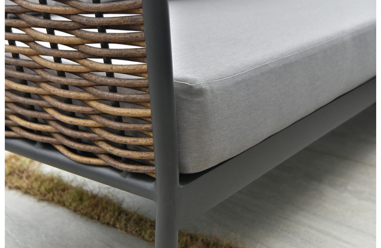 Coner set (with cushison) SUNART SUN 22N SUN 23N SUN 24N SUN 25N / ANTHRACITE + NATURAL