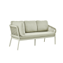 Dining corner set RIGHT (with cushions) SKANDI SK 38T (R) / SK 40T / TAUPE