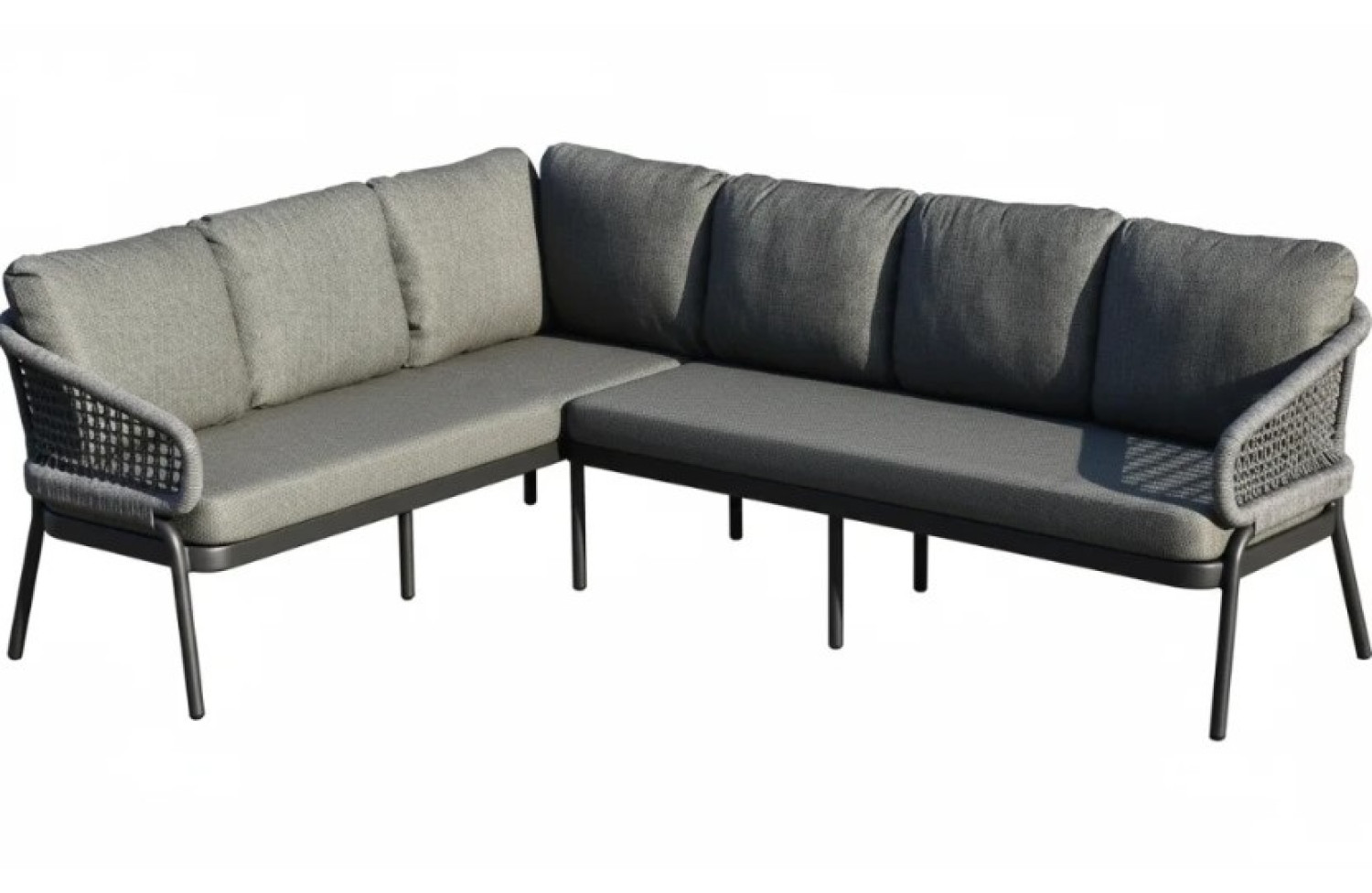 Обідній кутовий комплект ЛІВИЙ (з подушками) SKANDI SK 38G (L) / SK 40G / ANTHRACITE