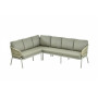 Dining corner set LEFT (with cushions) SKANDI SK 39T (L) / SK 40T / TAUPE