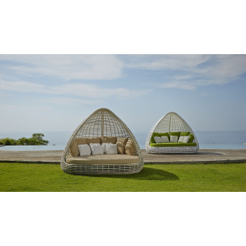 Літне ліжко 2,5*2,15 (з подушкой + 6 декоратiвних .подушок) SKYLINE DESIGN , SHADE 2973