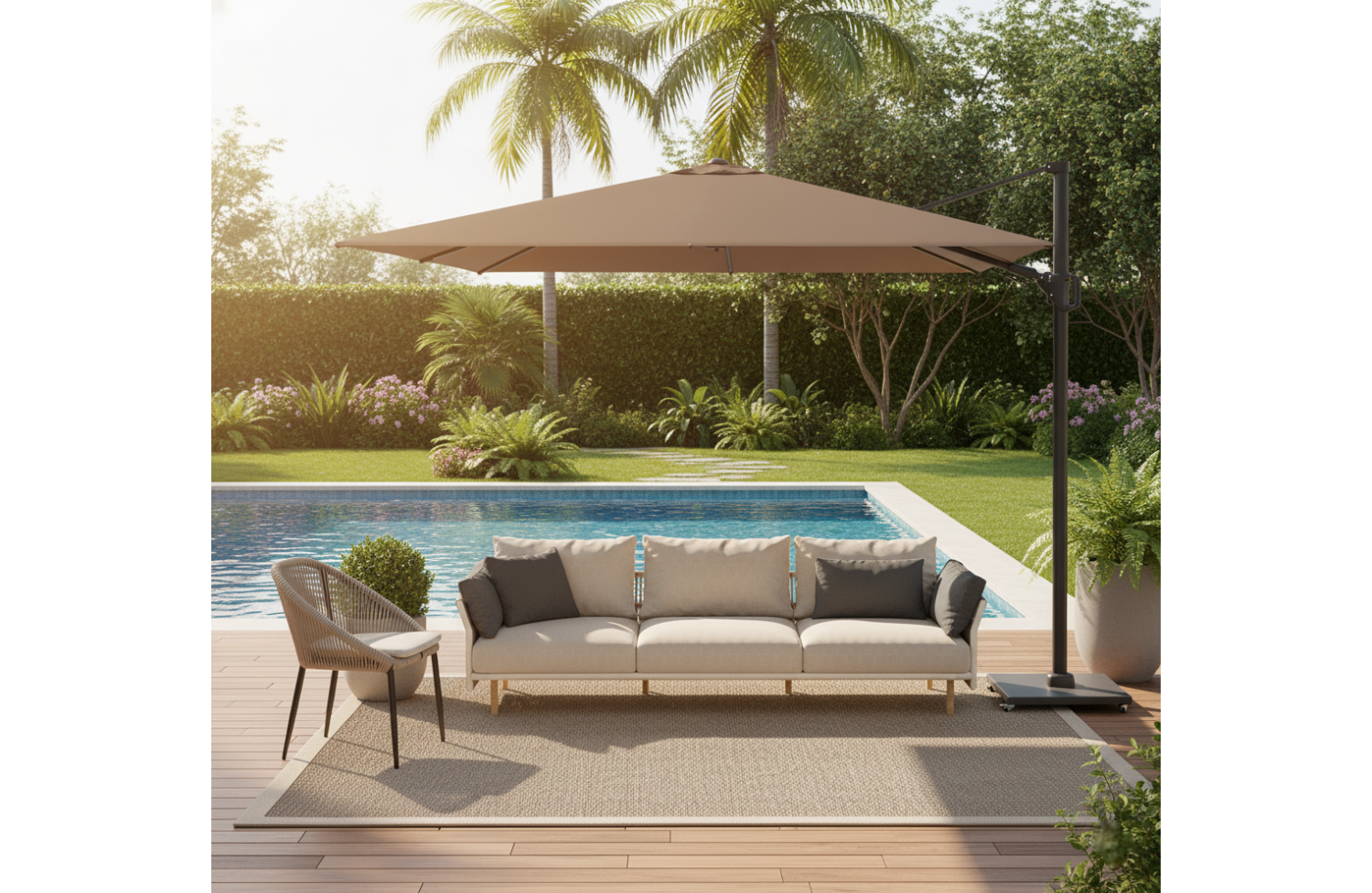 Modular sofa (without cush) - option 1 / 346*267 SKYLINE DESIGN ,TEMPO 24363