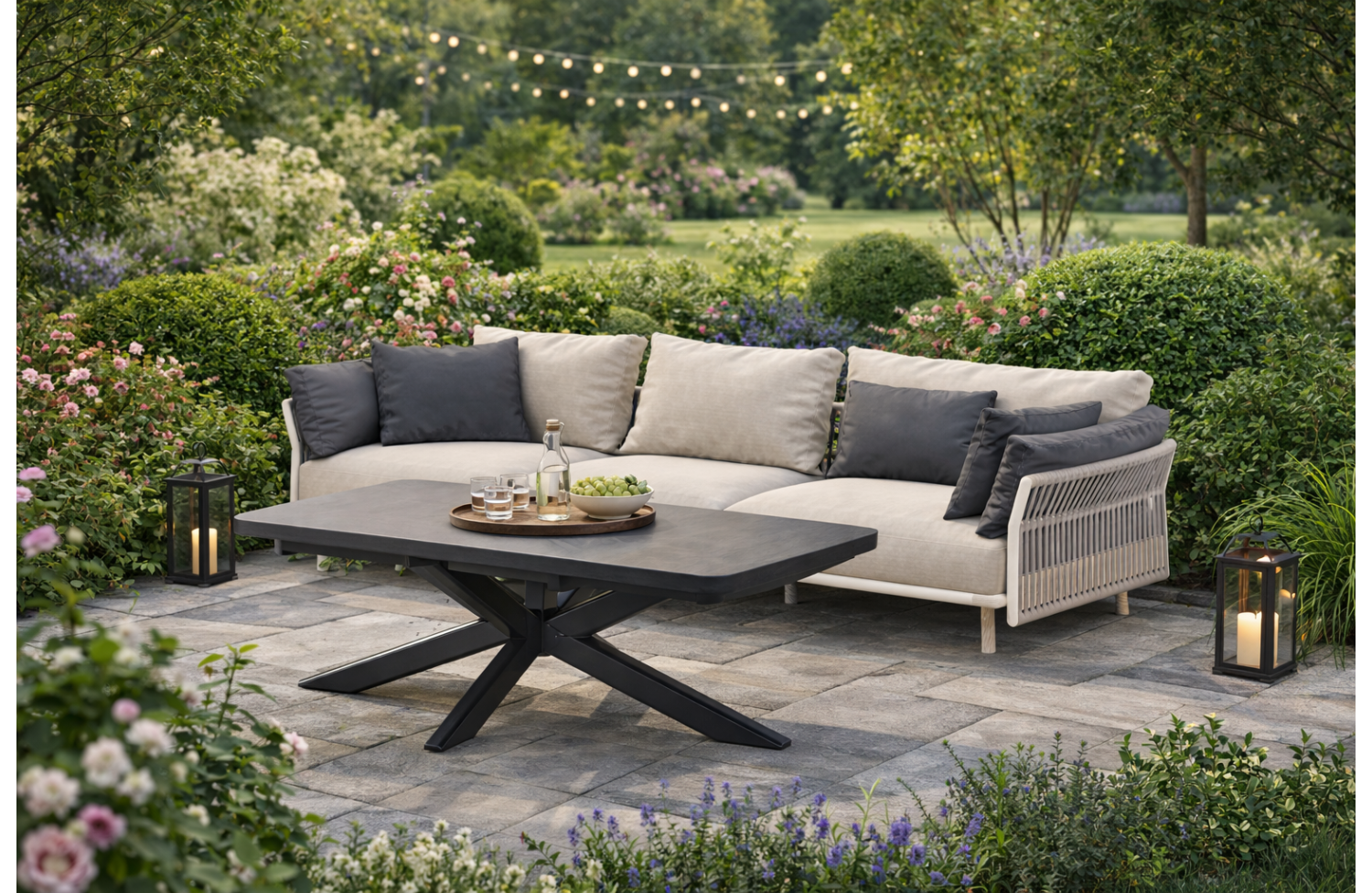 Modular sofa (without cush) - option 1 / 346*267 SKYLINE DESIGN ,TEMPO 24363