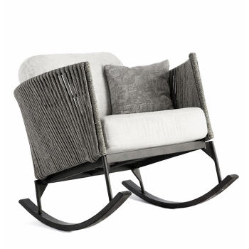 Rocking armchair (without cush) SKYLINE DESIGN , BOSTON 24168-LG