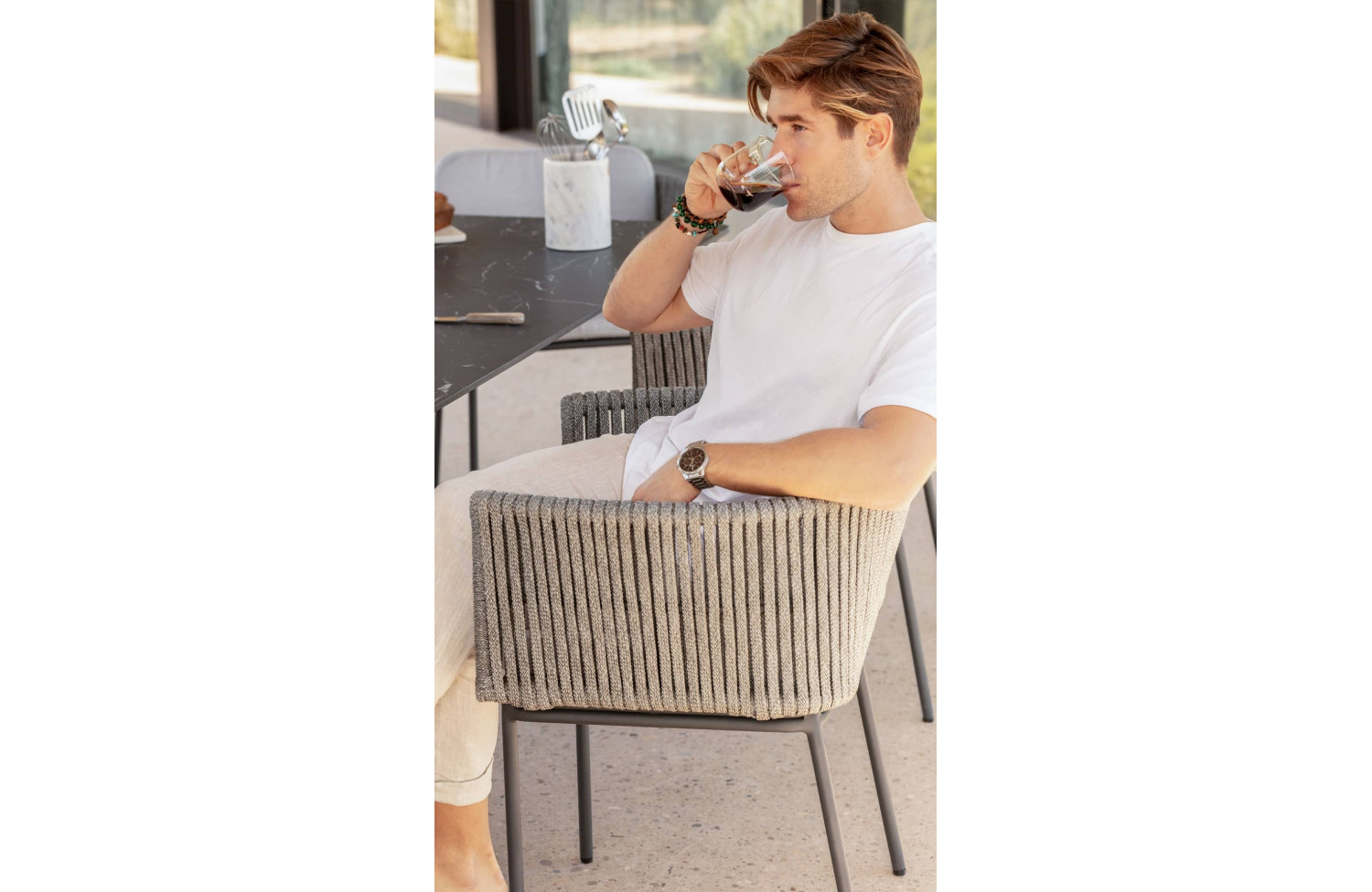 Dining armchair (without cush) SKYLINE DESIGN , BOSTON 24157-LG