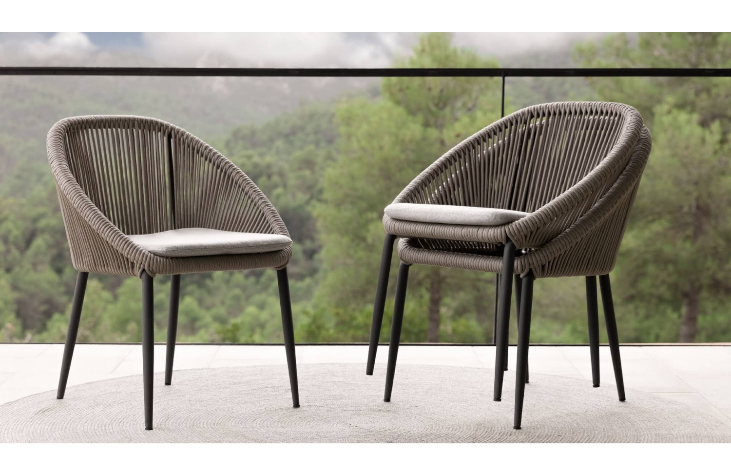 Dining armchair (without cush) SKYLINE DESIGN , RODONA 24177-B