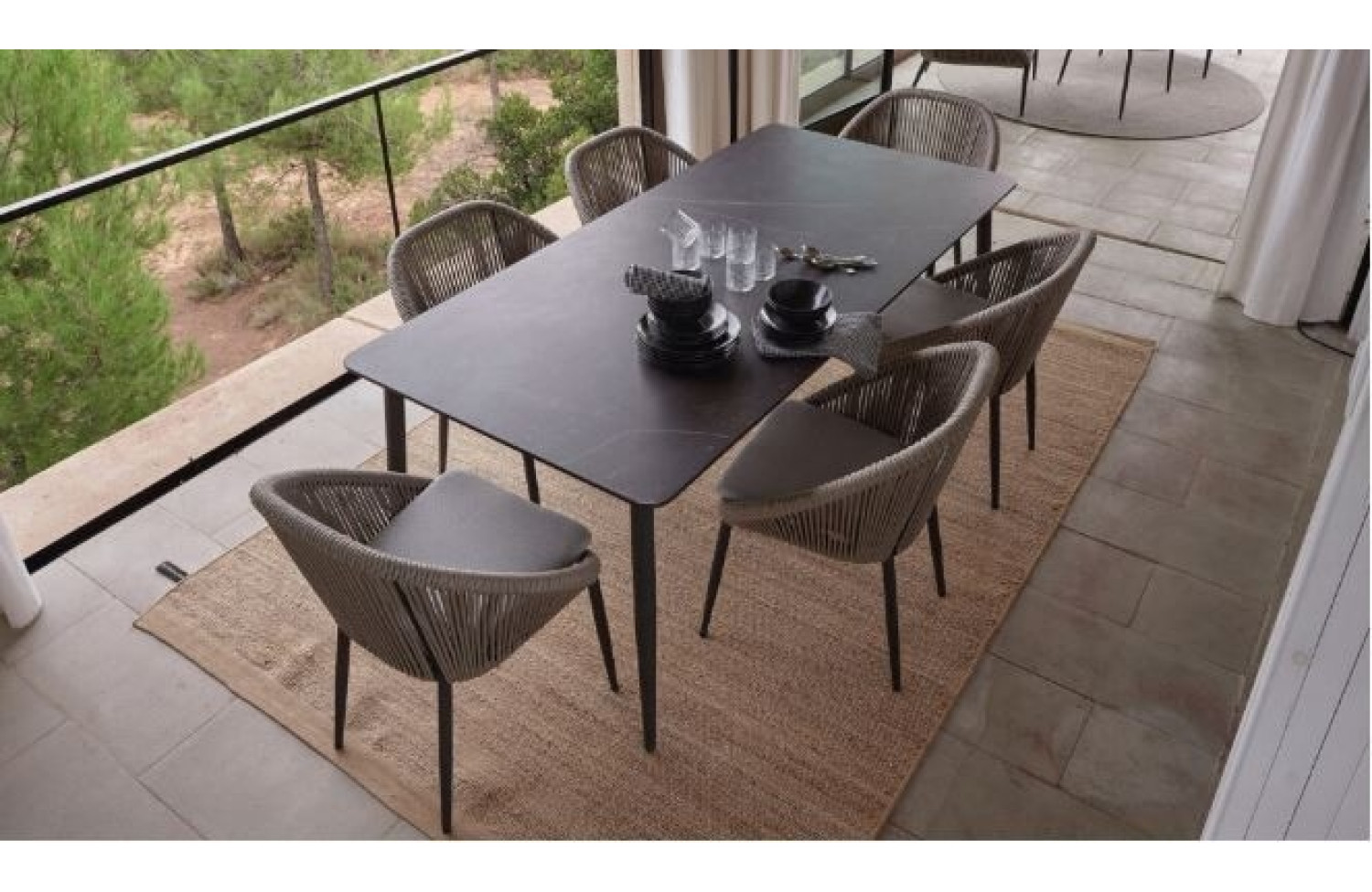 Dining armchair (without cush) SKYLINE DESIGN , RODONA 24177-B