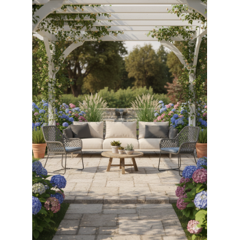 Narożnik (bez poduszkami) - opcja 1 / 346*267 SKYLINE DESIGN ,TEMPO 24363