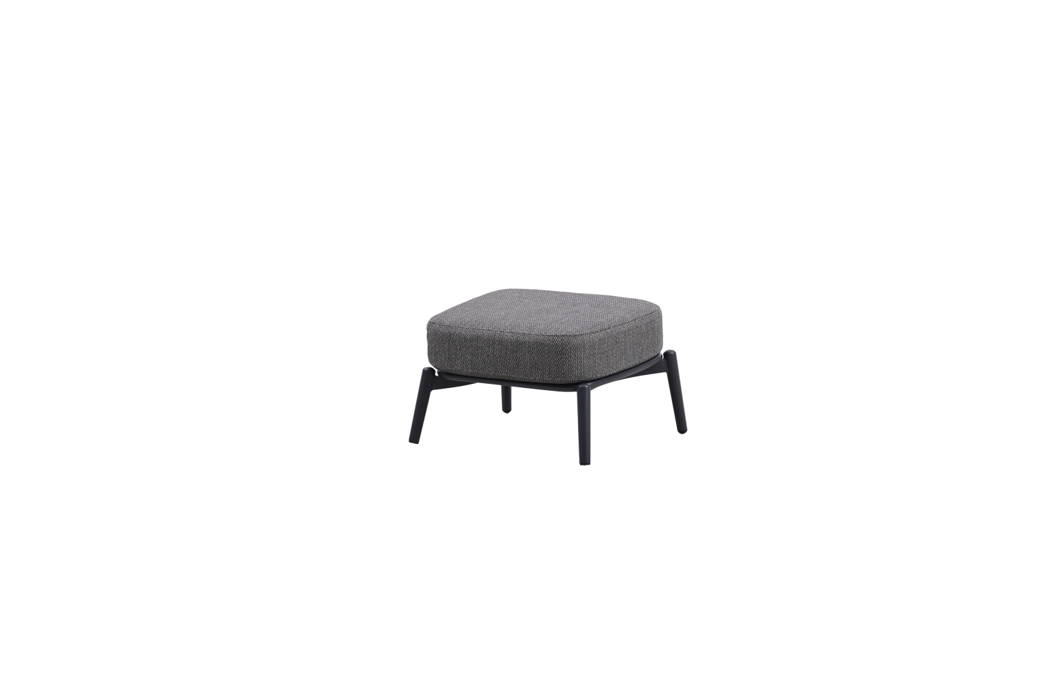 Pufa (z poduszką) SKANDI ROSE SK 53G / ANTHRACITE