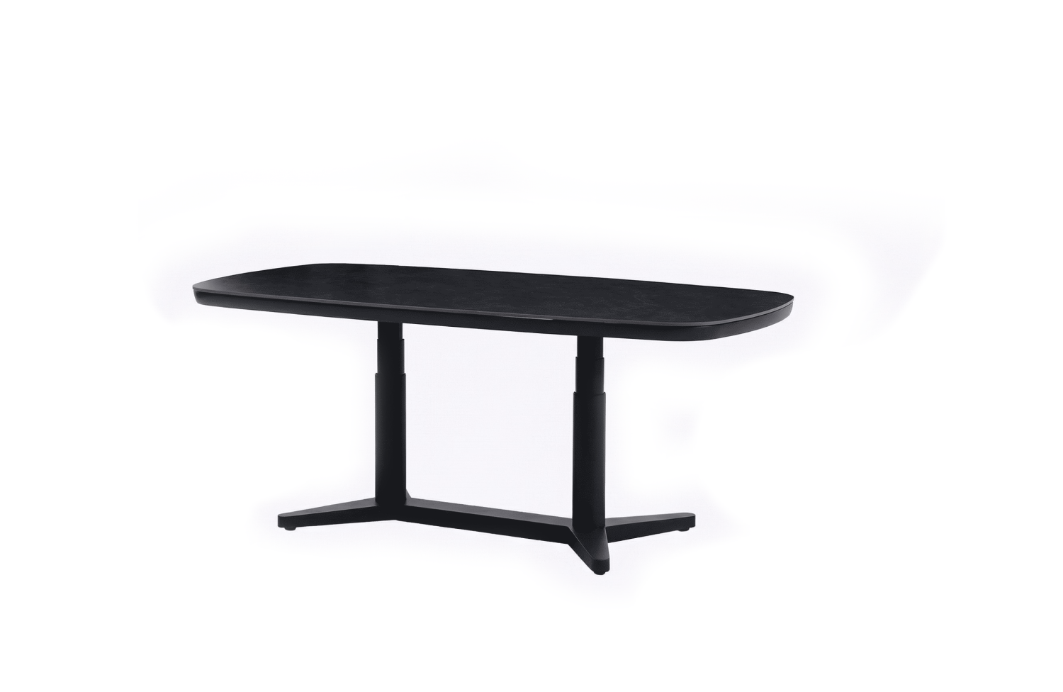 Обідній Стіл 180 з підйомною стільницею 53-74.5 cm SKANDI SK 55G / ANTHRACITE