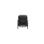 Lounge armchair with folding back (with cushions) SKANDI SKY SK 46G / ANTHRACITE