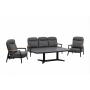3-seater sofa with folding back (with cushions) SKANDI SKY SK 48G / ANTHRACITE