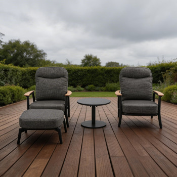 Footrest (with cushion) SKANDI SKY SK 49G / ANTHRACITE