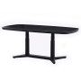 Adjustable dining table 180 53-74.5 cm SKANDI SK 55G / ANTHRACITE