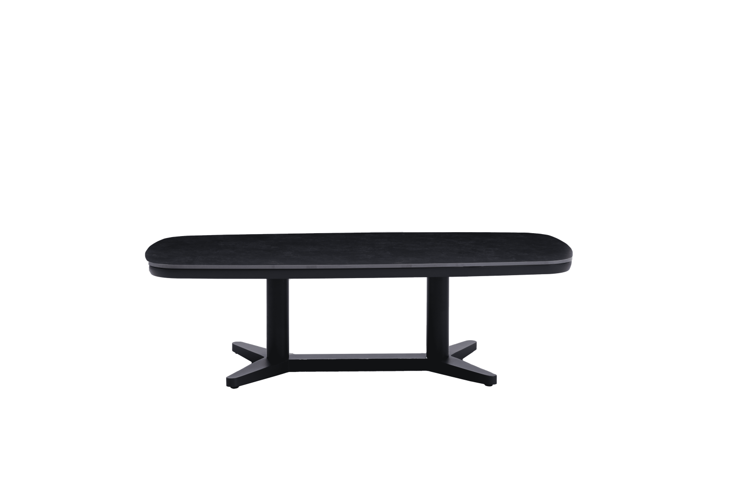 Adjustable dining table 180 53-74.5 cm SKANDI SK 55G / ANTHRACITE