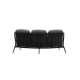 Zestaw wypoczynkowy dla 4 osób (z poduszkami) SKANDI ROSE SK 52G (1 szt) SK 50G (2 szt) SK 55G (1 szt) / ANTHRACITE
