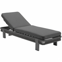 Lezak (z poduszkami) HIGOLD BORROMEO 205451 / BLACK